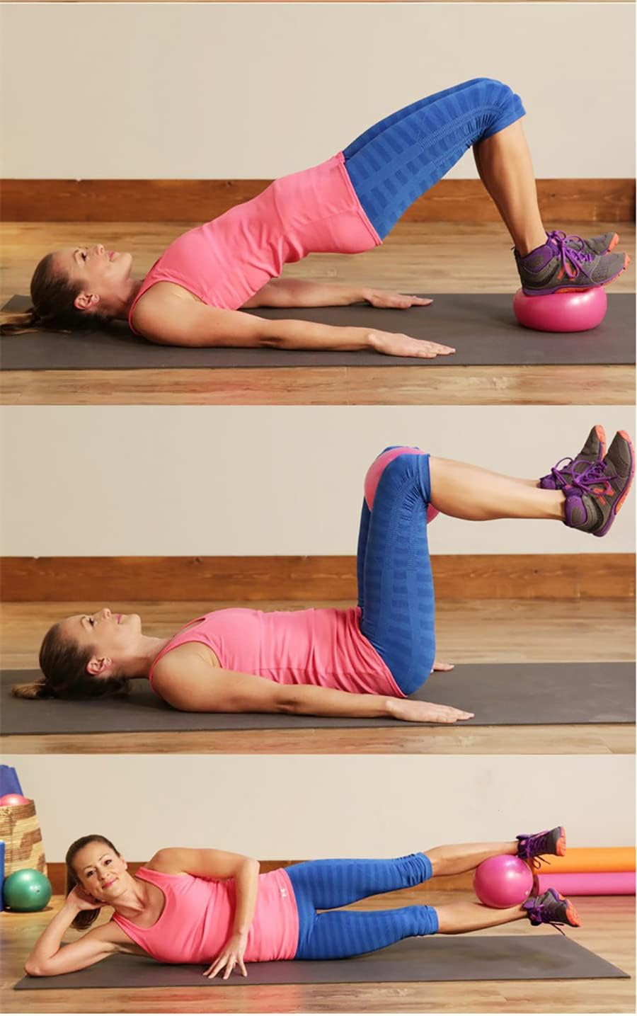 9 Inch Pilates Ball for Core Training
