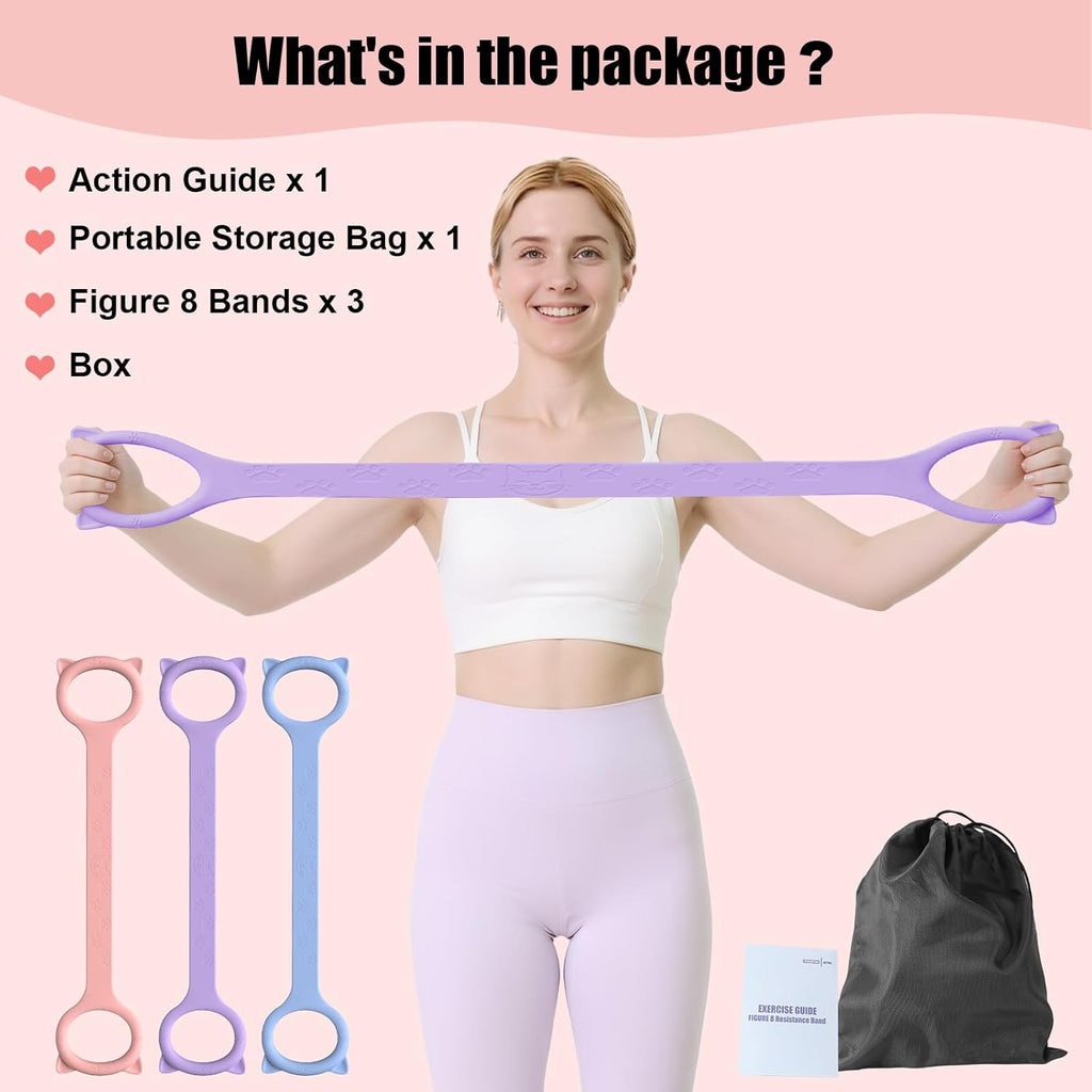 Figure 8 Resistance Band for Pilates & Stretching