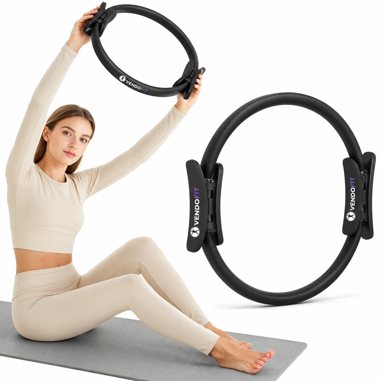 Pilates Ring Fitness Circle – 14.5 Inch