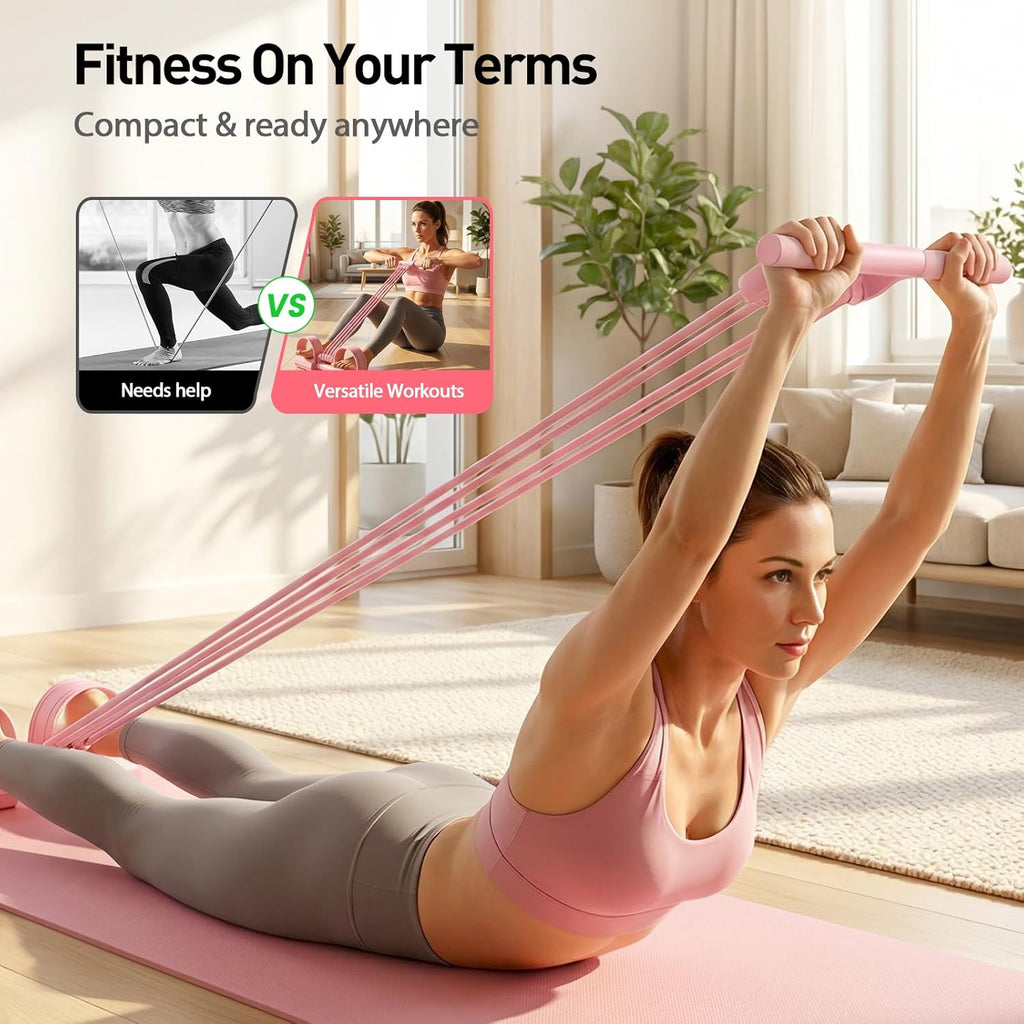 Pedal Resistance Band for Full Body Workout