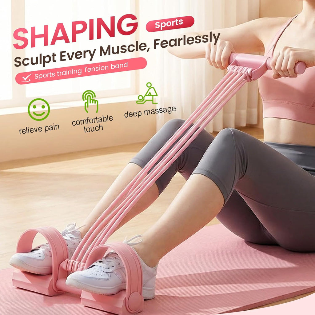 Pedal Resistance Band for Full Body Workout
