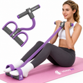 Multifunction Pedal Resistance Band with Handles